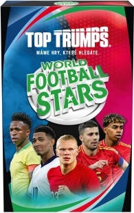 Top Trumps World Football Stars – kartová hra v češtine