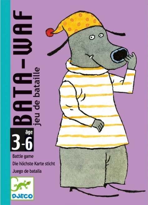 DJECO kartová hra Bata-Waf pre deti