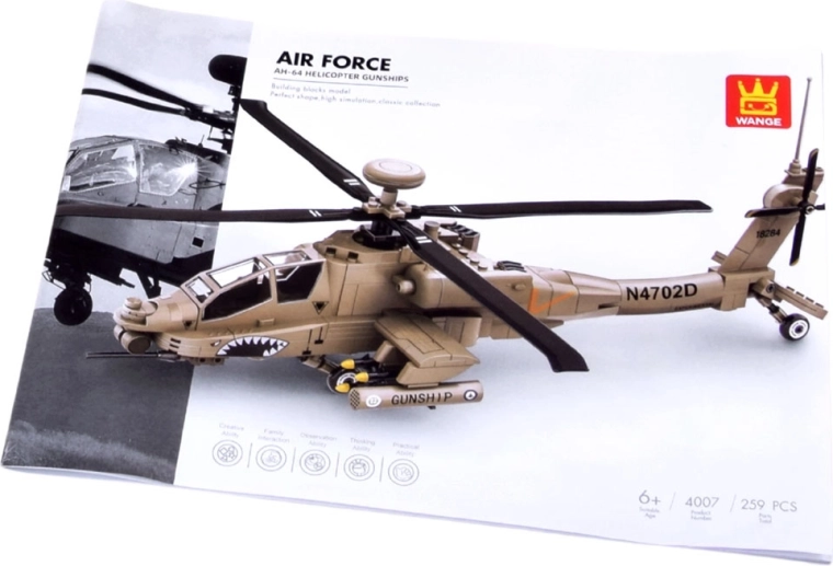 Realistický vzhľad AH‑64