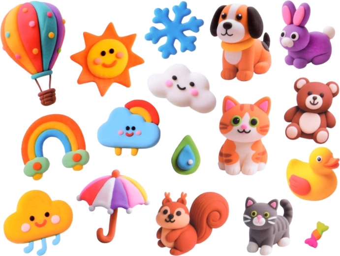 Zvieratkové formičky pre rozkošné figúrky