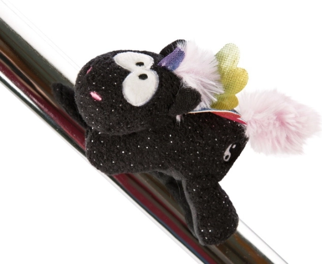 Plyšový jednorožec Rainbow Yin 12 cm s magnetom