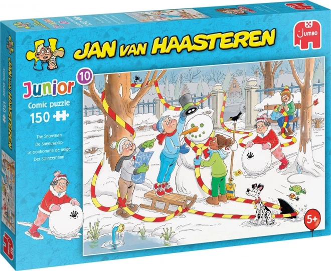 Puzzle JUMBO Jan van Haasteren Junior: Snehuliak 150 dielikov