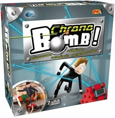 Akčná špiónska hra CHRONO BOMB – laserové bludisko do izby