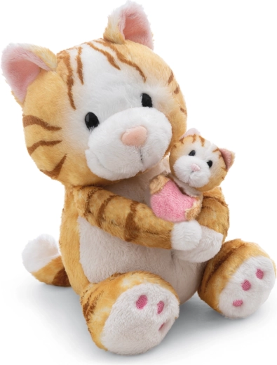 NICI plyšová mačička s mačiatkom Little & Me 20 cm