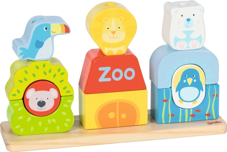 Stohovacia hra zoo - 1 kus