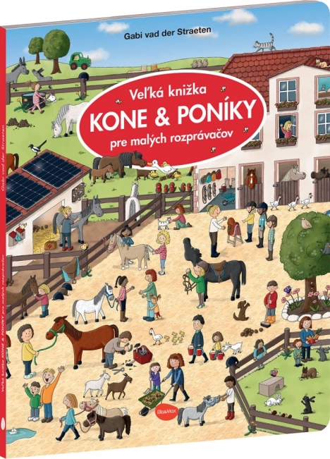 Veľká obrázková knižka Kone a poníky