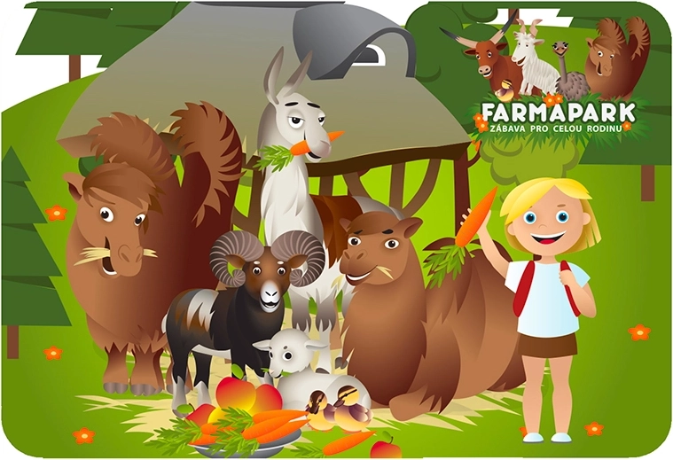3D prestieranie Farmapark zvieratká PRIME