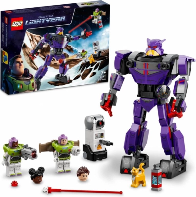 Lego disney pixar lightyear: bitka so Zurgom (stavebnica pre deti od 7 rokov)