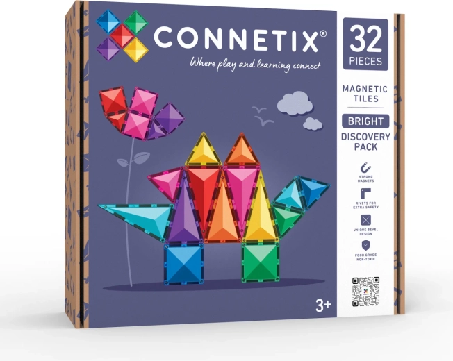 Bright Discovery Pack magnetická stavebnica 32 dielikov