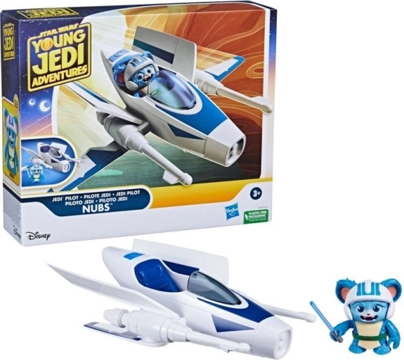 Star Wars Young Jedi vesmírna loď s figúrkou
