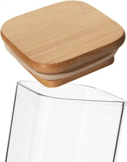 Vzduchotesné bambusové viečko