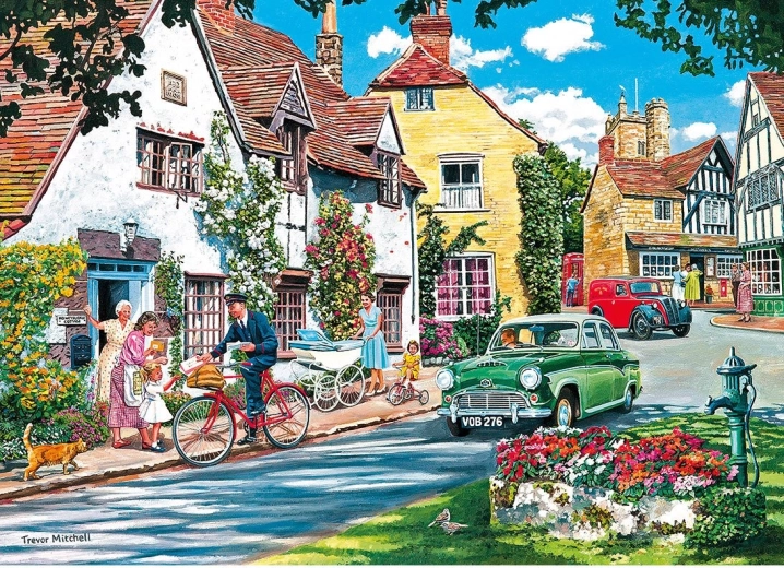 GIBSONS Puzzle Malá oslávenčka 1000 dielikov