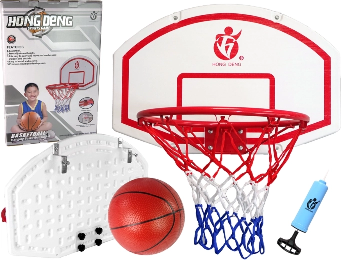 Závesný basketbalový kôš pre deti