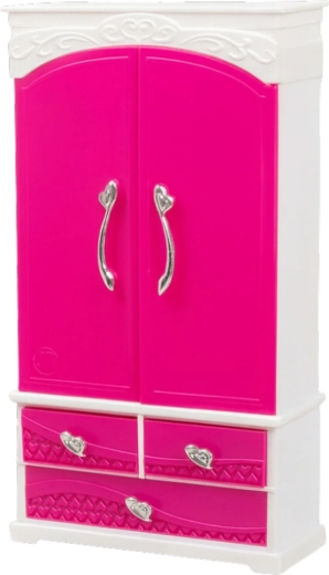 Priestranná šatníková skriňa s funkčnými detailmi