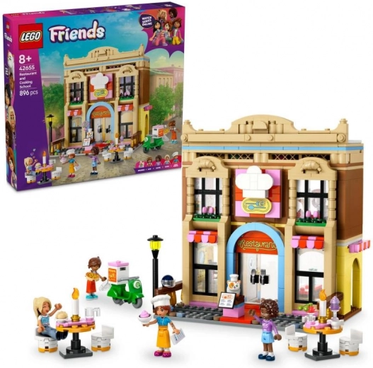LEGO® Friends 42655 Reštaurácia a škola varenia