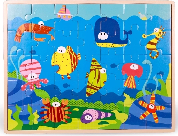 Drevené puzzle Ocean TOP BRIGHT 35 dielikov