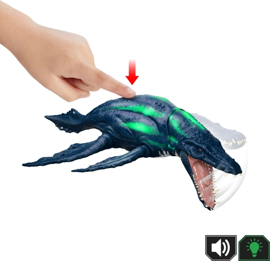 Akčný útok s revom po stlačení chvosta