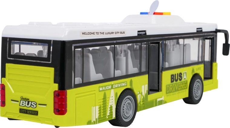 Detailný mestský autobus v mierke 1:16