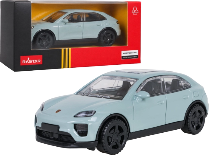 Kovový model Porsche Macan RASTAR v mierke 1:43, modrý
