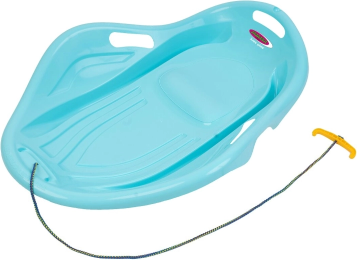 Detský bob Snow Play Speed 78 cm pastelovo modrý