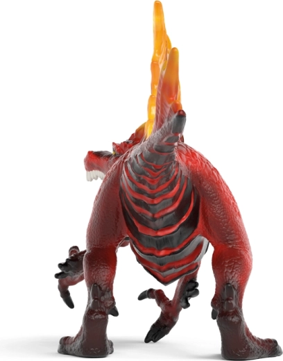 Ohnivý dinosaurus so žeravými tŕňmi