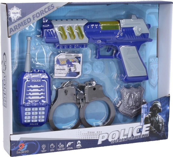 Policajná súprava s pištoľou 21,5 cm
