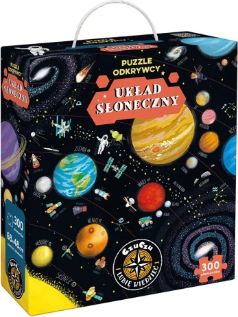 Puzzle Objavitelia - Slnečná Sústava 300 Dielikov