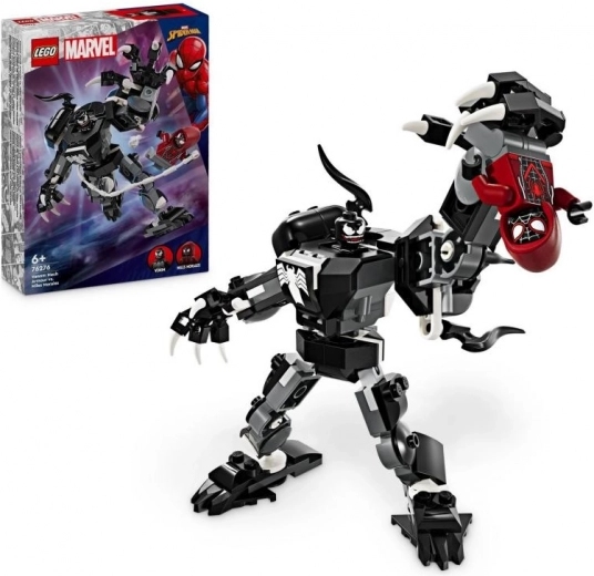 LEGO Marvel mechanická zbroj Venoma vs. Miles Morales