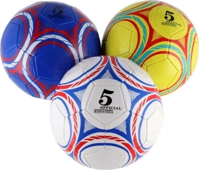 Kožená futbalová lopta, 22 cm
