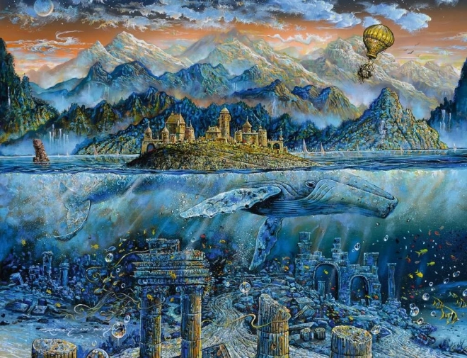 Puzzle Veľrybia múdrosť 2000 dielikov