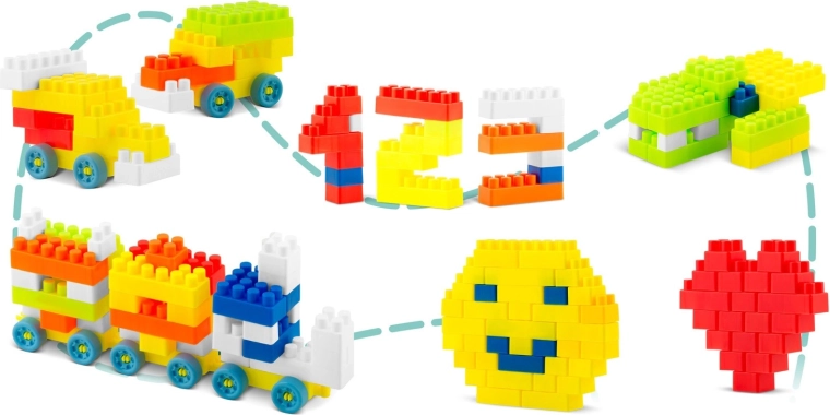 300 dielikov pre nekonečné stavanie