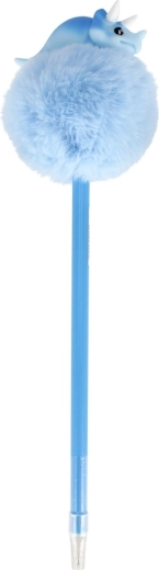 Hravý dinosauří topper s mäkkým pompom