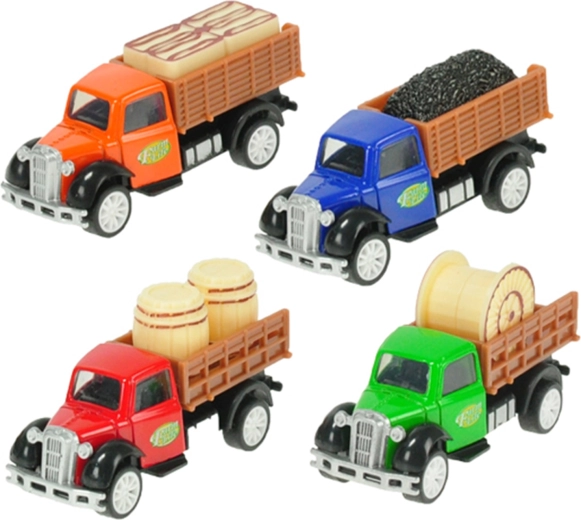 Štyri farby a rôzne druhy nákladu