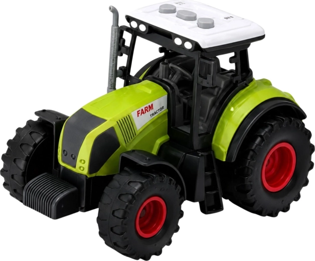 Traktor s LED svetlami, zvukom a pohonom
