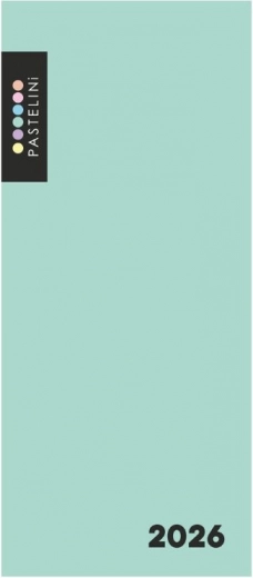 Týždenný diárový Pastelini Zelený
