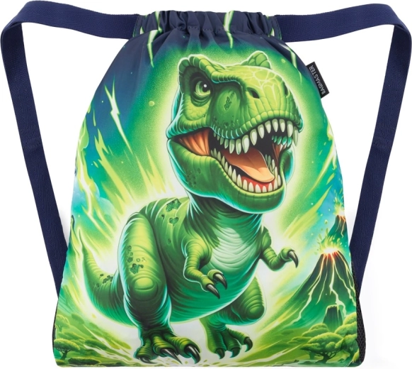 Bagmaster školské vrecko na prezuvky a telesnú výchovu lumi dinosaurus