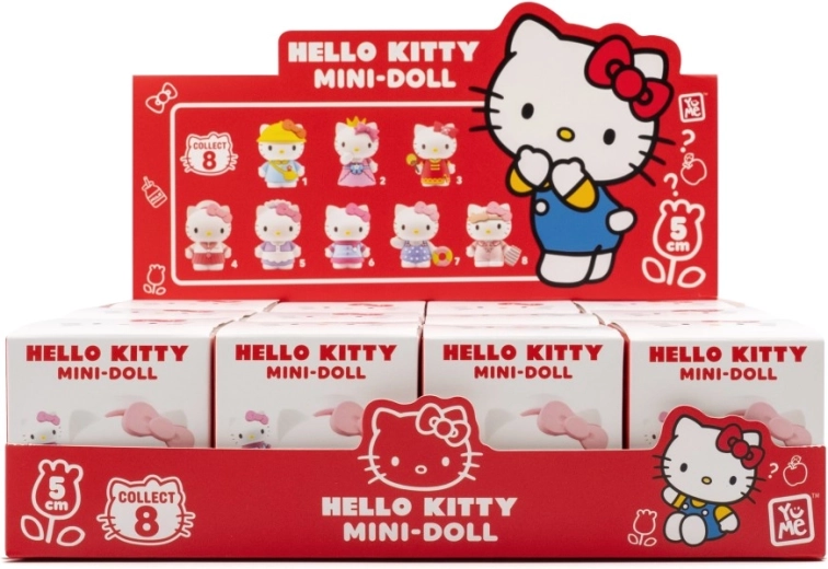 HELLO KITTY zberateľská minifigurka dress-up 5 cm