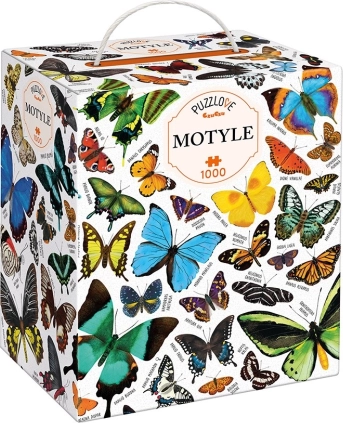 Puzzle Puzzlove Motýle 1000 dielikov