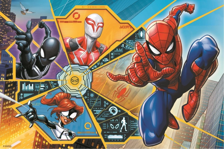 Puzzle Marvel Spider‑Man 60 dielikov