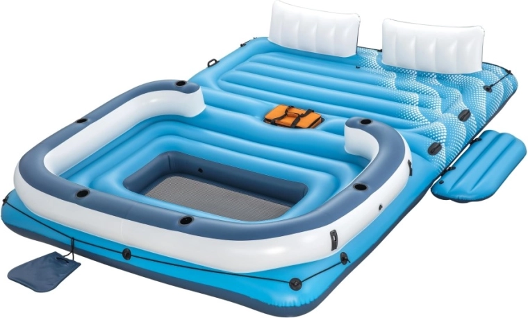 Chladenie uprostred vďaka sieťovanému bazéniku