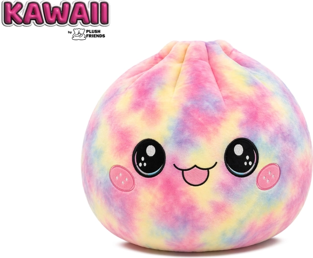 Plush Friends dúhový plyšový Bao knedlíček 25 cm