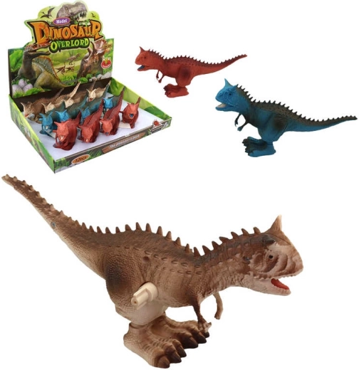 Skákací dinosaurus na natiahnutie 20 cm - 1 kus
