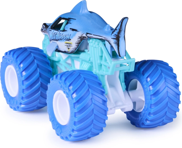 Kovová karoséria s motívom Megalodon