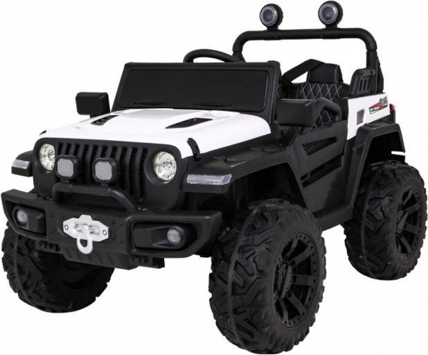 Detské elektrické autíčko RAMIZ 4x4 – biele