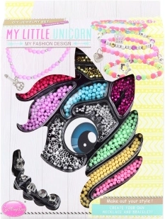 Plastové koráliky jednorožec