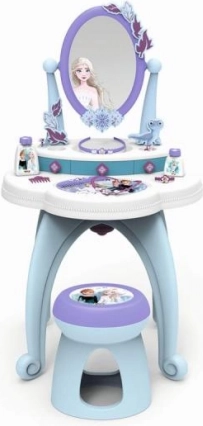 Ľadové kráľovstvo Toaletný stolík so stoličkou