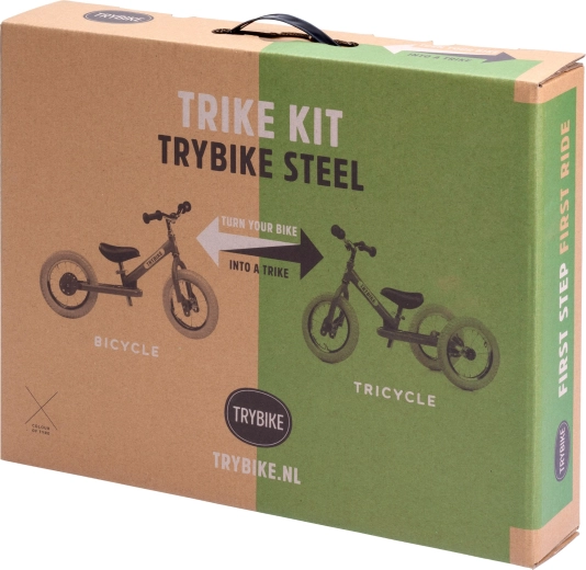 Trybike Vintage sada na prestavbu odrážadla na trojkolku s krémovým kolesom