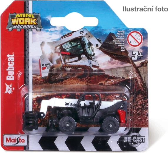 Maisto Bobcat mini pracovný stroj 3"