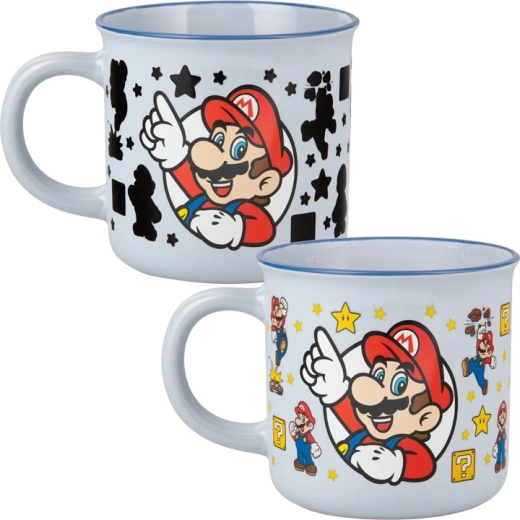 Nintendo Super Mario keramický meniaci hrnček Mario