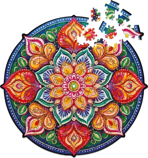 Kruhová mandala s priemerom 24 cm
